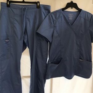 Cherokee scrub set large Ciel blue
